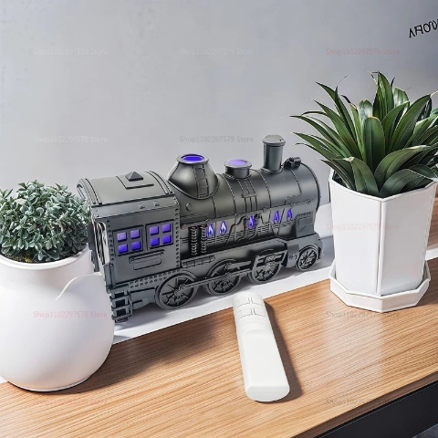 Diffuserlove Cozy Train Diffuser - Relaxing LED Humidifier for Home & Bedroom