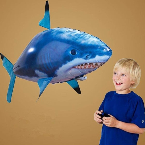 🎁 Christmas Must-Have Toy 🎁 RC Flying Shark for Kids & Family Fun