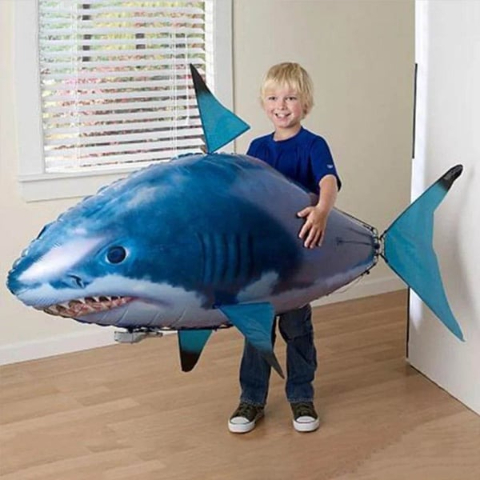 🎁 Christmas Must-Have Toy 🎁 RC Flying Shark for Kids & Family Fun