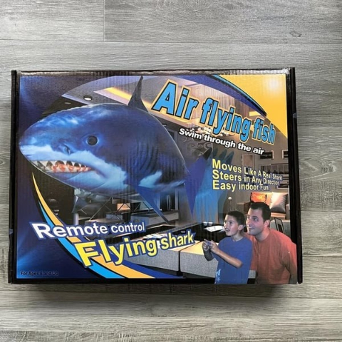 🎁 Christmas Must-Have Toy 🎁 RC Flying Shark for Kids & Family Fun