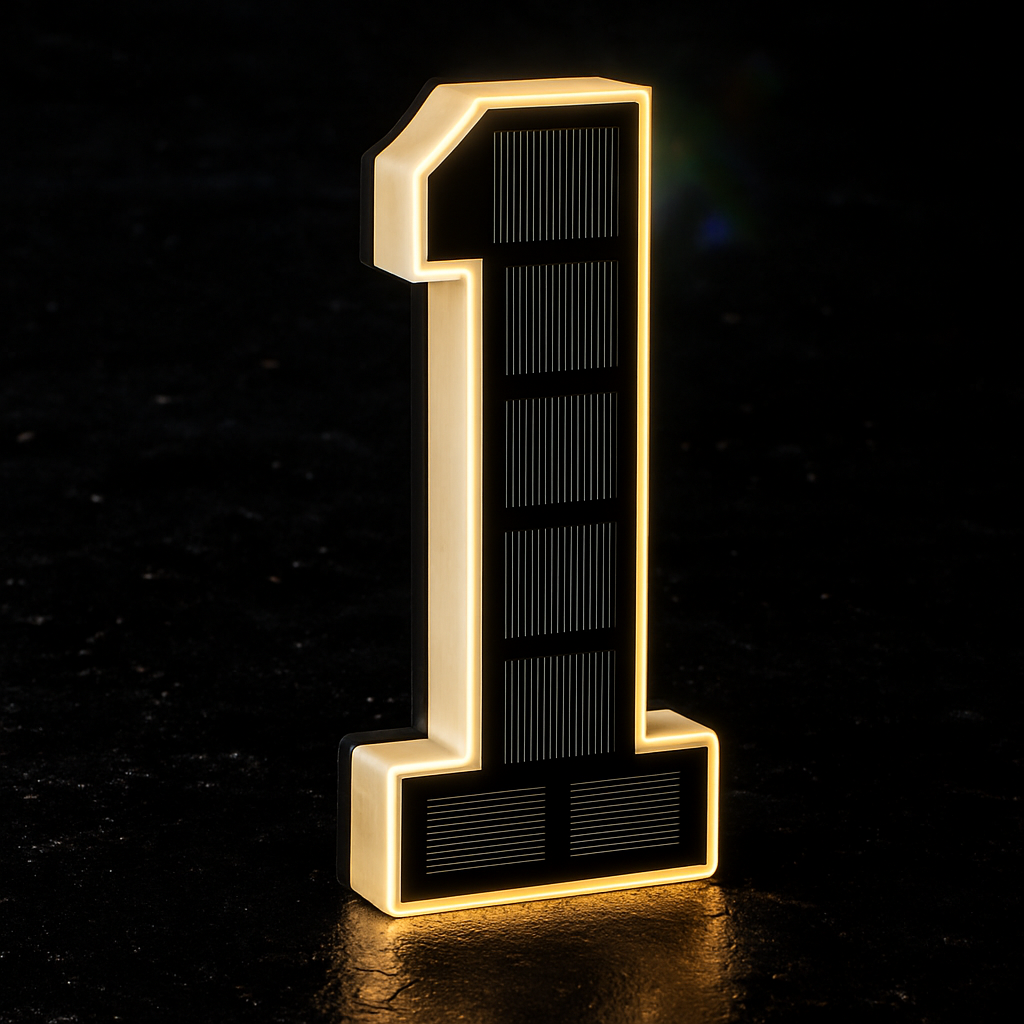 🔥 Limited Time! 🏠 Solar-Powered Waterproof LED House Numbers – Bright & Durable Outdoor Signs