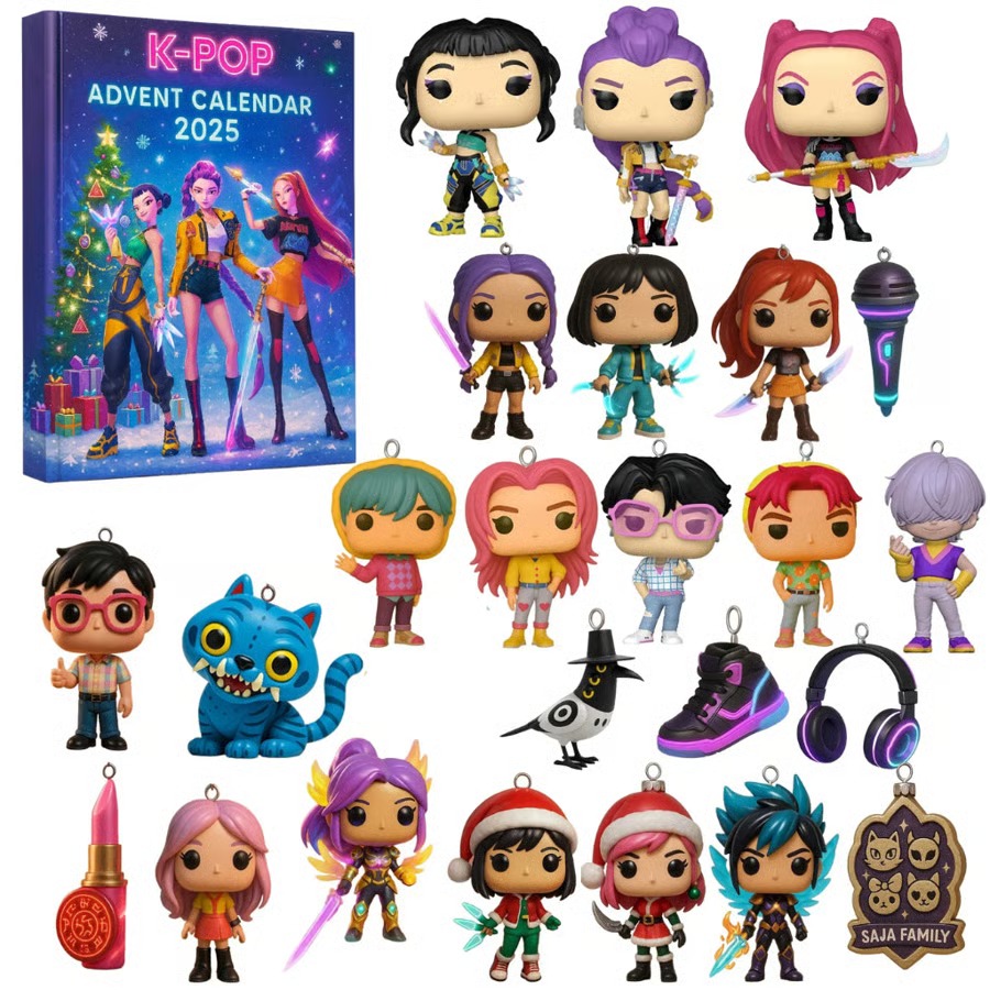 🔥Last Day 49% Off🔥 K&P Demon Hunters Advent Calendar 2025