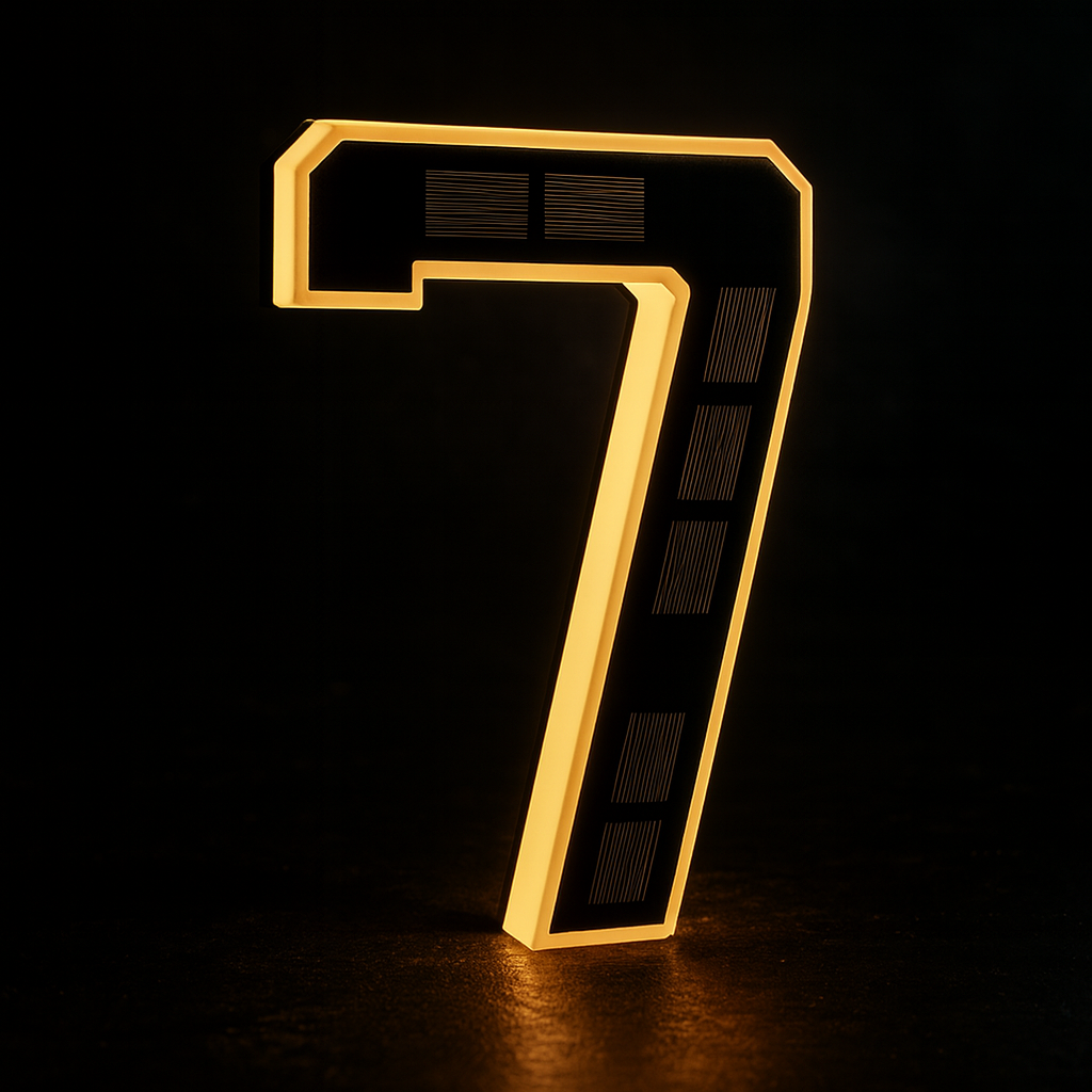 🔥 Limited Time! 🏠 Solar-Powered Waterproof LED House Numbers – Bright & Durable Outdoor Signs