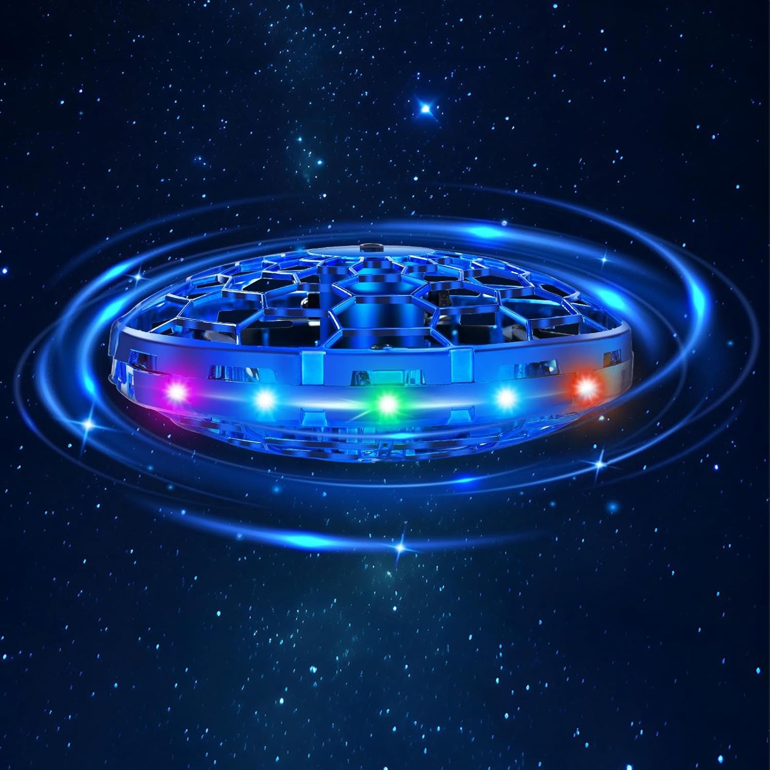 ✨ 2025 Christmas Best-Seller ✨ Flying UFO Drone - The Viral Light-Up Hover Toy
