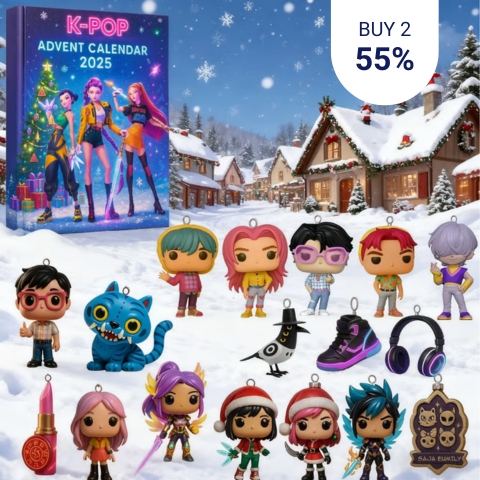 🔥Last Day 49% Off🔥 K&P Demon Hunters Advent Calendar 2025