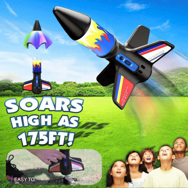 ✨2025 Christmas Best- Seller✨ The Reusable Electric Rocket 🚀✨